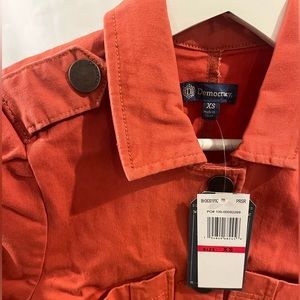 Democracy - NWT Rust Orange Jacket